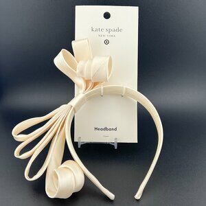 NEW, Kate Spade‎ Cream Headband - Women's Accessory